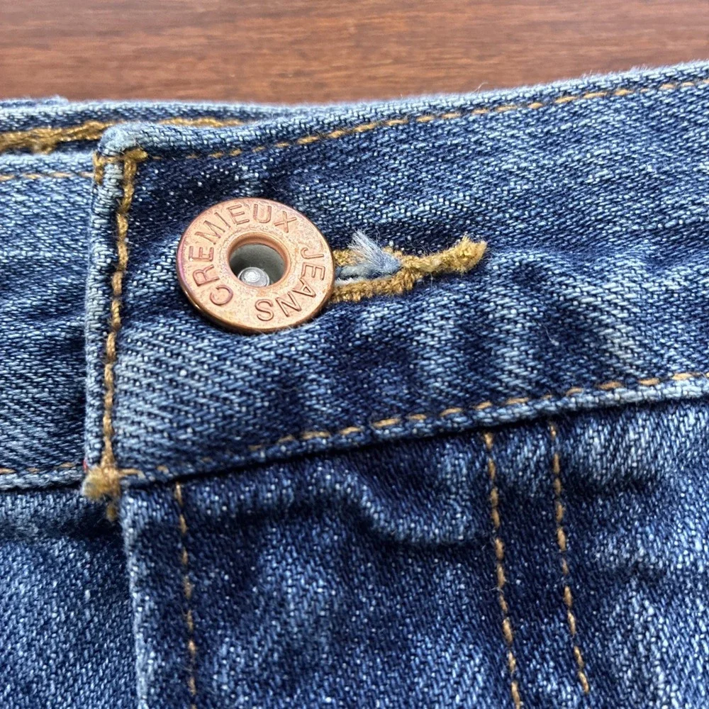 Cremieux Relaxed Fit Straight Jeans SZ 48/30 (29) Big & Tall Medium Wash EUC